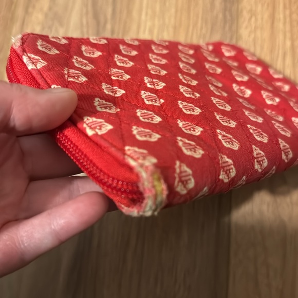 Vera Bradley Nantucket Red retired pattern Wallet - Picture 4 of 5